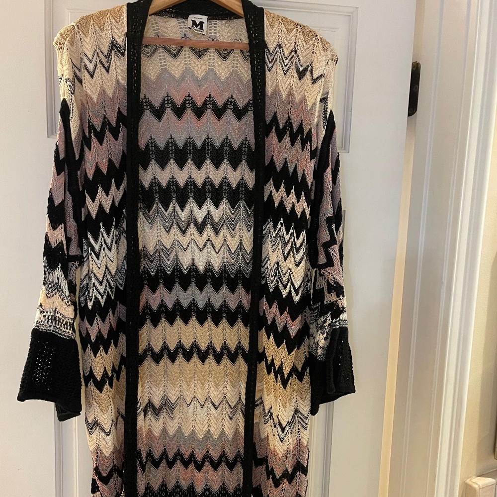 Vintage Missoni long cardigan and always looks perfect!